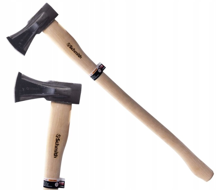 Schmith štiepacia sekera 2 kg | 80 cm drevená rukoväť, kovový klin